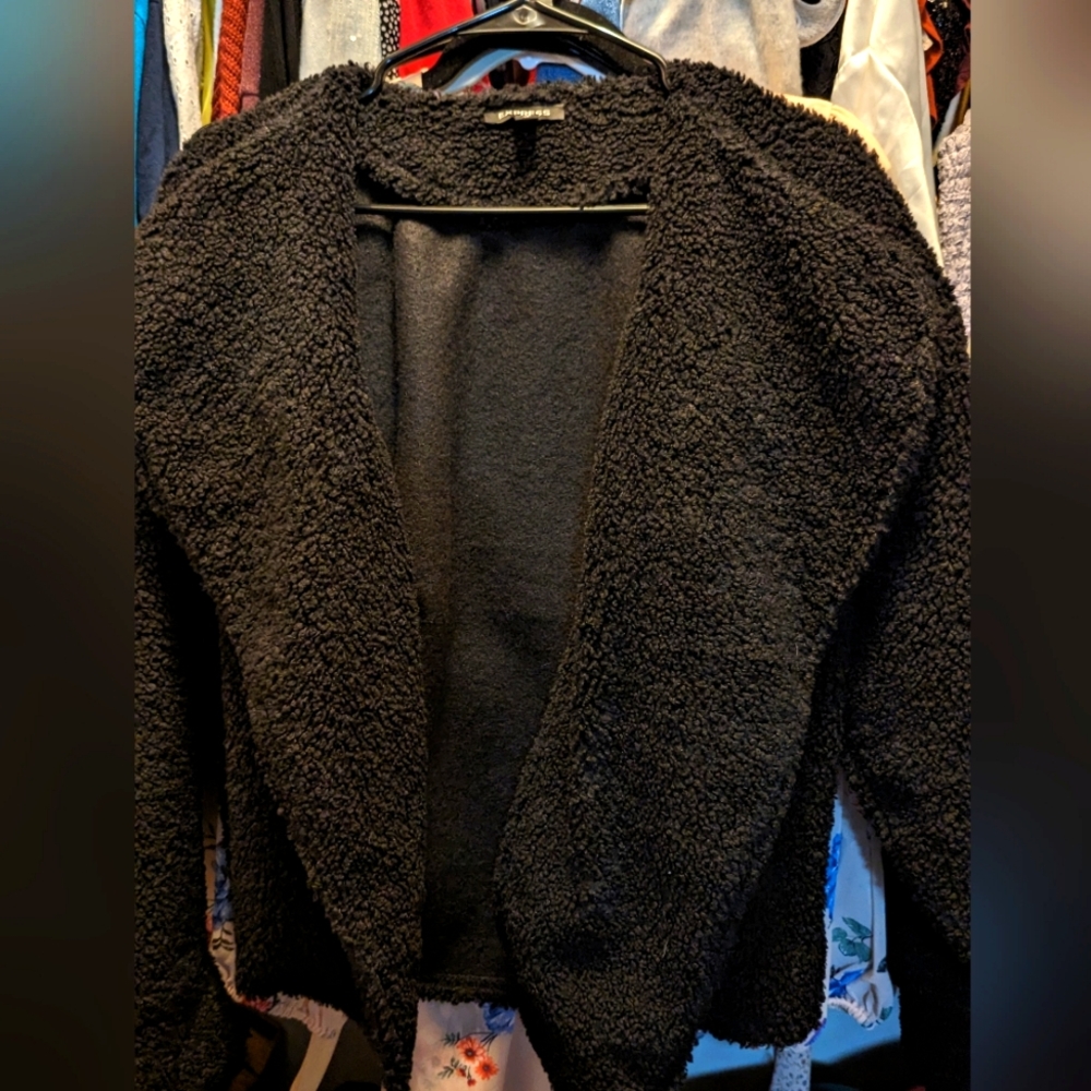 Express sherpa coat